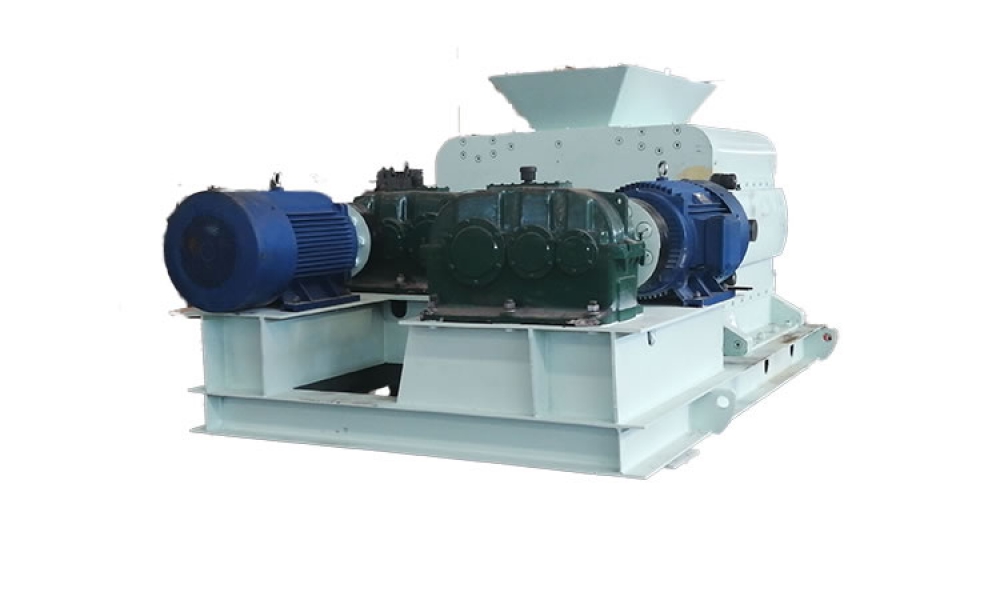 Granite Limestone talc cobble stone Double Tooth Roller Crushing plant
